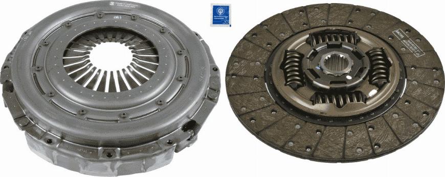 SACHS 3400 700 484 - Комплект сцепления unicars.by