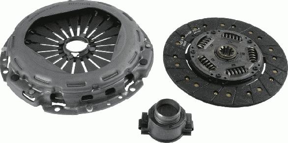 SACHS 3400 700 483 - Комплект сцепления unicars.by