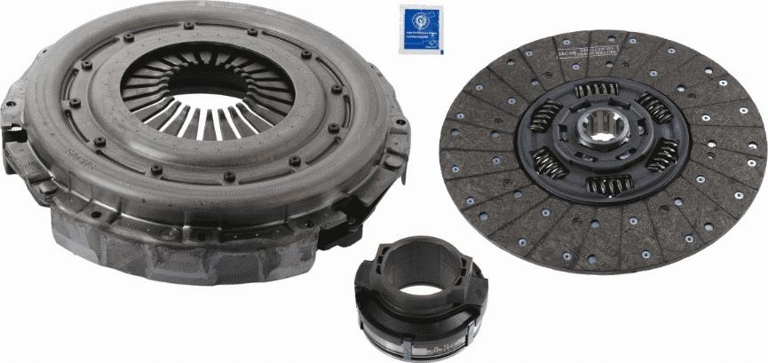 SACHS 3400 700 436 - Комплект сцепления unicars.by