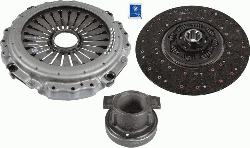 SACHS 3400 700 437 - Комплект сцепления unicars.by