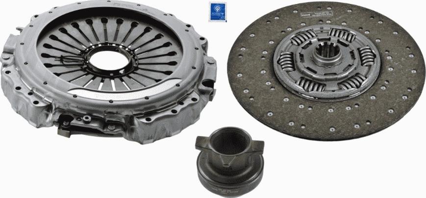 SACHS 3 400 700 506 - Комплект сцепления unicars.by