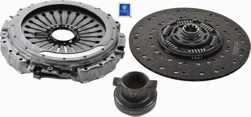 SACHS 3 400 700 507 - Комплект сцепления unicars.by