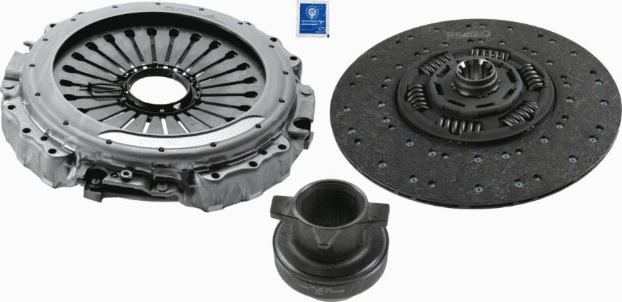 SACHS 3400 700 521 - Комплект сцепления unicars.by