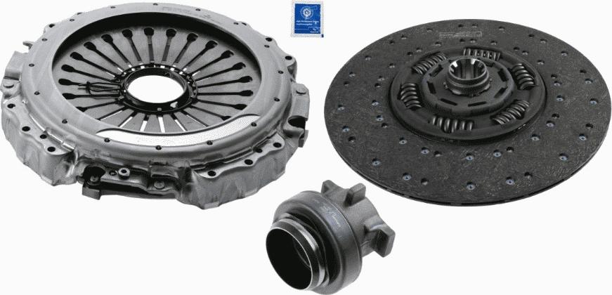 SACHS 3400 700 522 - Комплект сцепления unicars.by