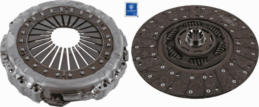 SACHS 3400 700 690 - Комплект сцепления unicars.by