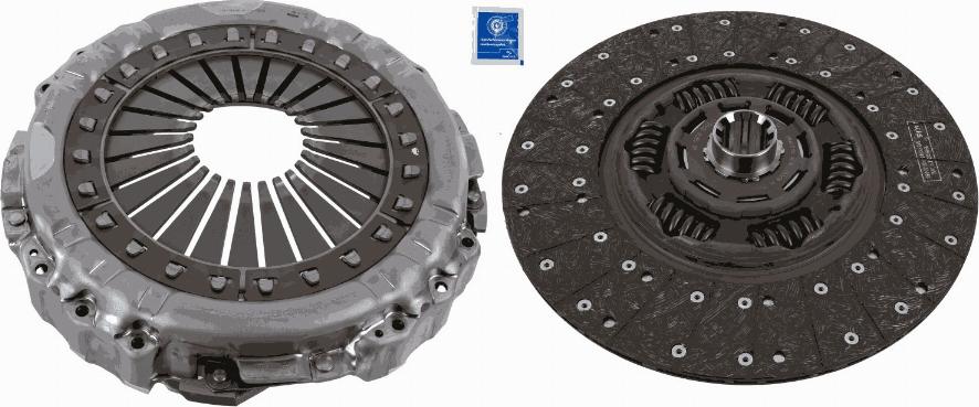 SACHS 3400 700 691 - Комплект сцепления unicars.by