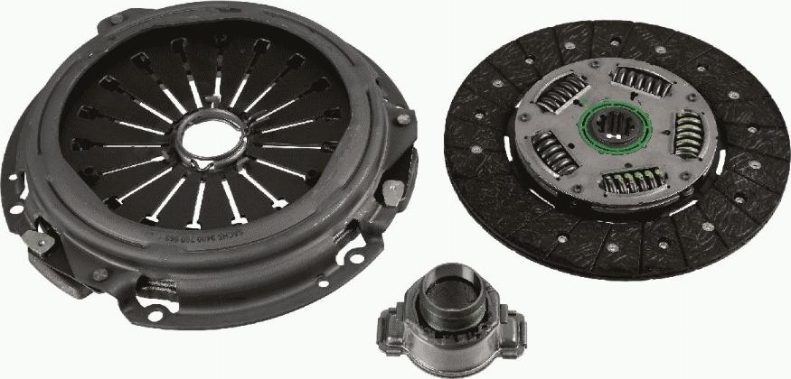 SACHS 3400 700 653 - Комплект сцепления unicars.by