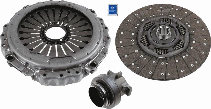 SACHS 3400 700 669 - Комплект сцепления unicars.by