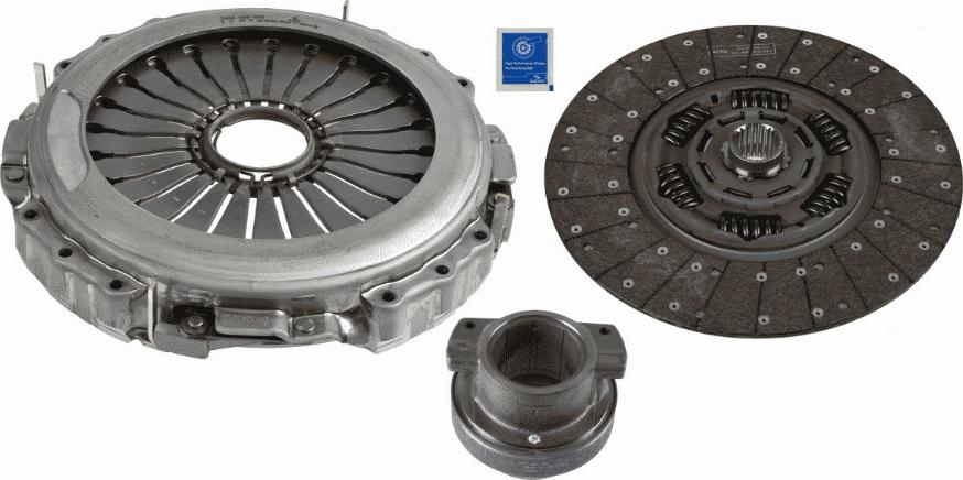 SACHS 3400 700 666 - Комплект сцепления unicars.by