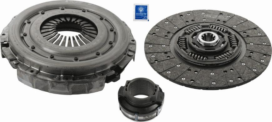 SACHS 3400 700 606 - Комплект сцепления unicars.by