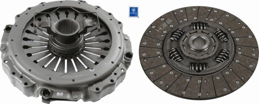 SACHS 3400 700 600 - Комплект сцепления unicars.by