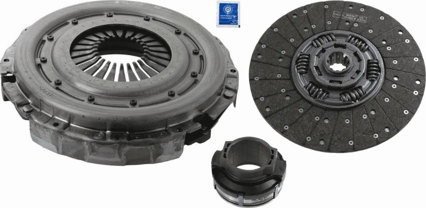 SACHS 3400 700 607 - Комплект сцепления unicars.by