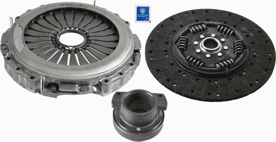 SACHS 3400 700 610 - Комплект сцепления unicars.by