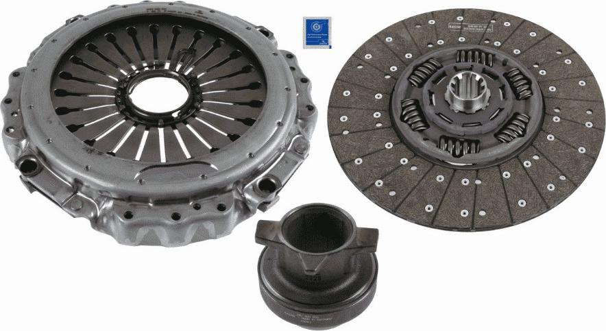 SACHS 3400 700 670 - Комплект сцепления unicars.by