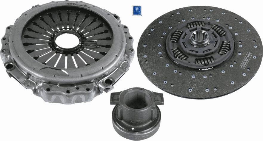 SACHS 3 400 700 399 - Комплект сцепления unicars.by