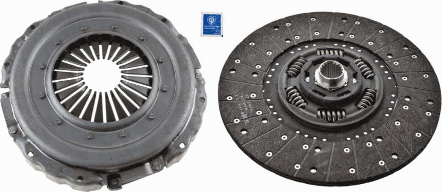 SACHS 3 400 700 397 - Комплект сцепления unicars.by