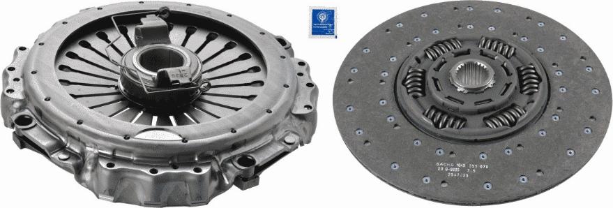 SACHS 3 400 700 350 - Комплект сцепления unicars.by