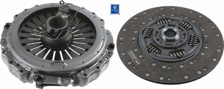 SACHS 3 400 700 357 - Комплект сцепления unicars.by