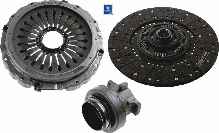 SACHS 3400 700 364 - Комплект сцепления unicars.by