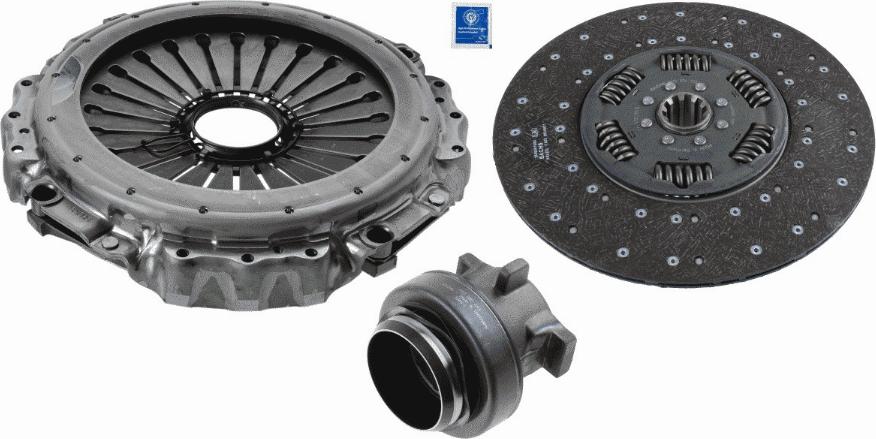 SACHS 3 400 700 365 - Комплект сцепления unicars.by