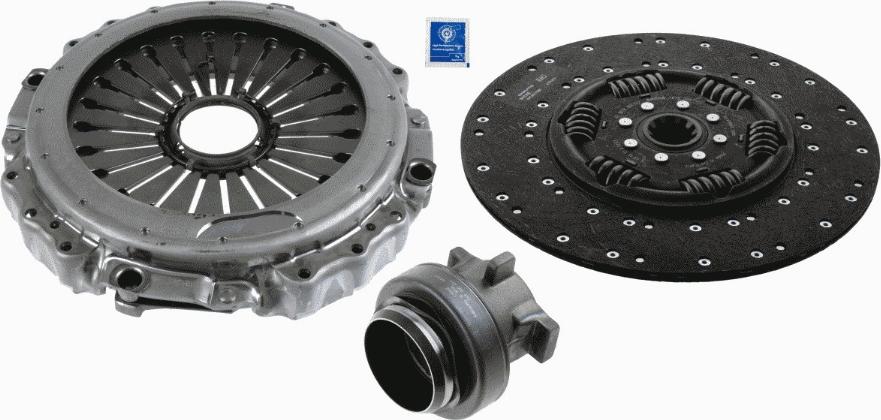 SACHS 3400 700 366 - Комплект сцепления unicars.by