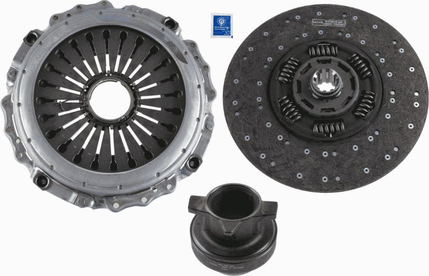 SACHS 3 400 700 361 - Комплект сцепления unicars.by