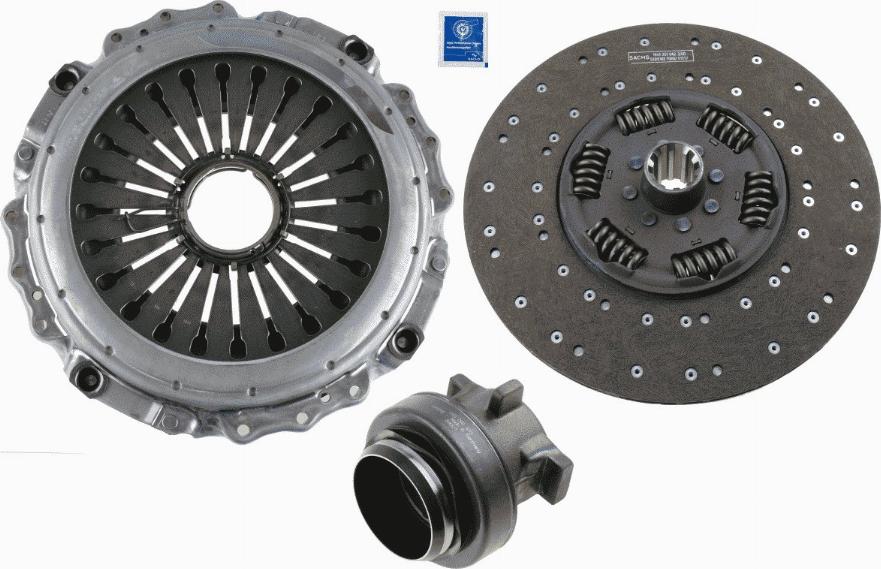 SACHS 3 400 700 368 - Комплект сцепления unicars.by