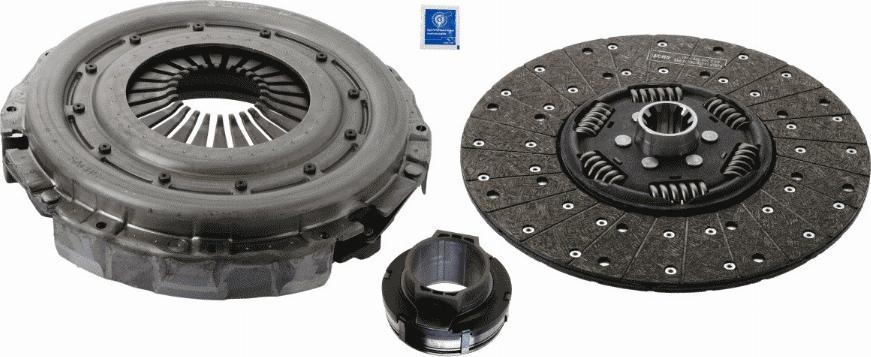 SACHS 3400 700 318 - Комплект сцепления unicars.by