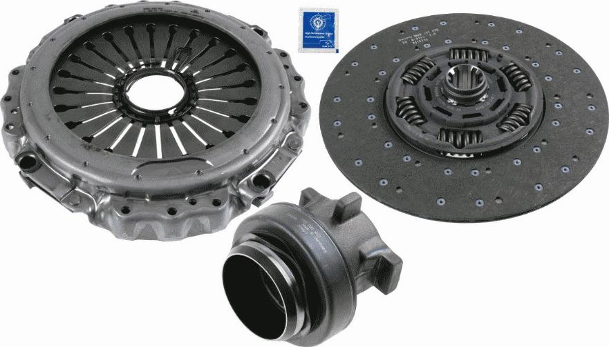 SACHS 3 400 700 381 - Комплект сцепления unicars.by