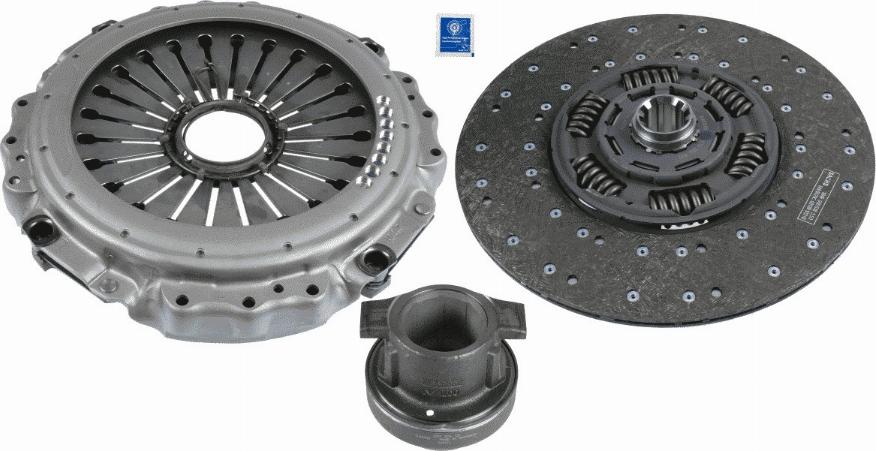 SACHS 3 400 700 334 - Комплект сцепления unicars.by