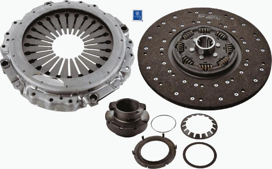 SACHS 3400 700 329 - Комплект сцепления unicars.by