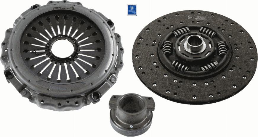 SACHS 3400 700 372 - Комплект сцепления unicars.by