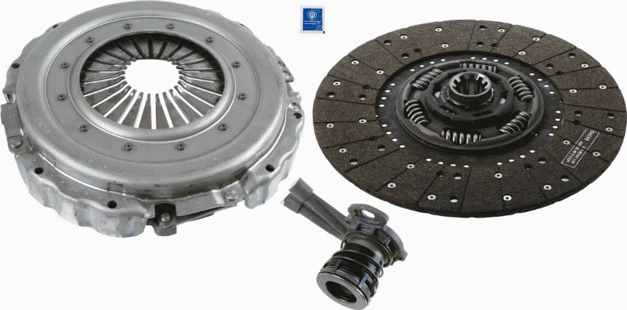 SACHS 3 400 710 003 - Комплект сцепления unicars.by