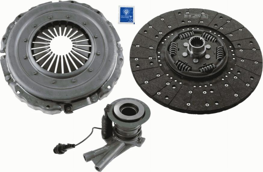 SACHS 3400 710 013 - Комплект сцепления unicars.by