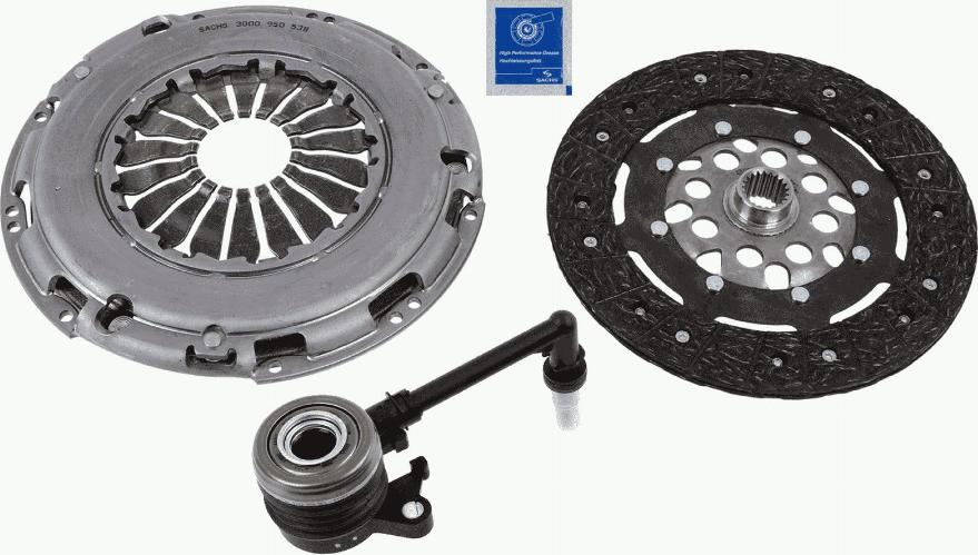 SACHS 3000 990 490 - Комплект сцепления unicars.by