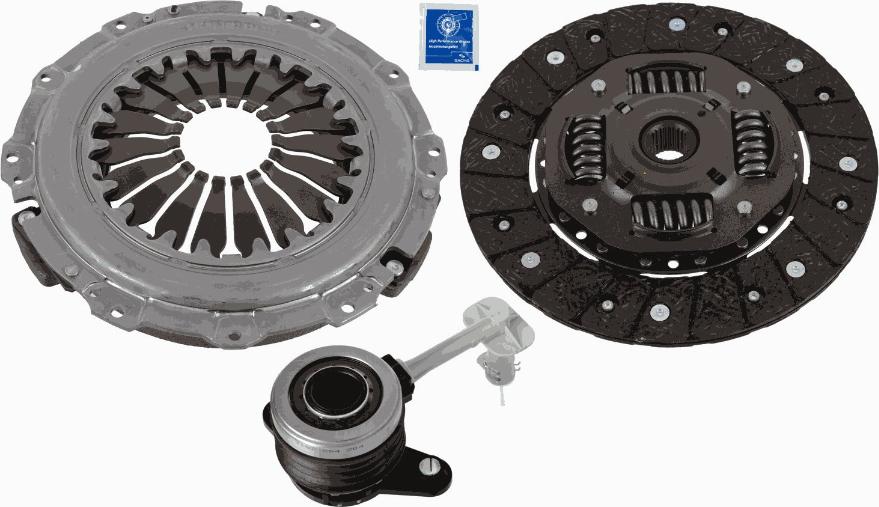 SACHS 3000 990 497 - Комплект сцепления unicars.by