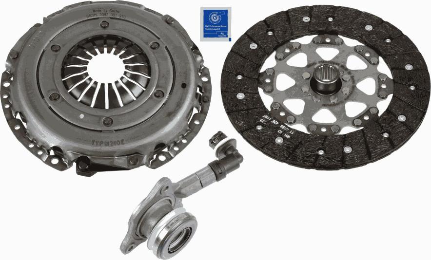 SACHS 3000 990 405 - Комплект сцепления unicars.by