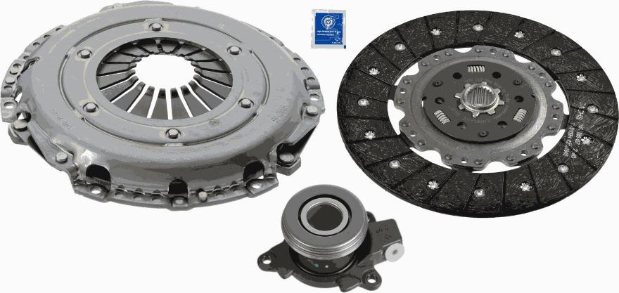 SACHS 3000 990 406 - Комплект сцепления unicars.by