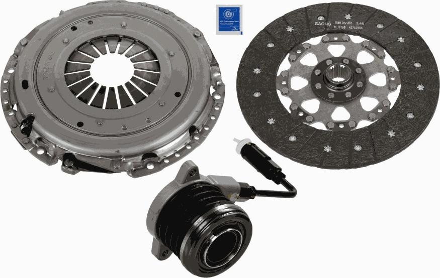 SACHS 3000 990 418 - Комплект сцепления unicars.by