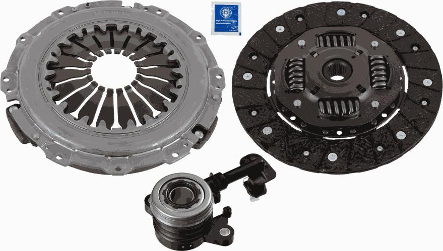 SACHS 3000 990 489 - Комплект сцепления unicars.by