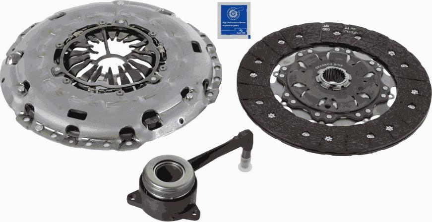 SACHS 3000 990 425 - Комплект сцепления unicars.by