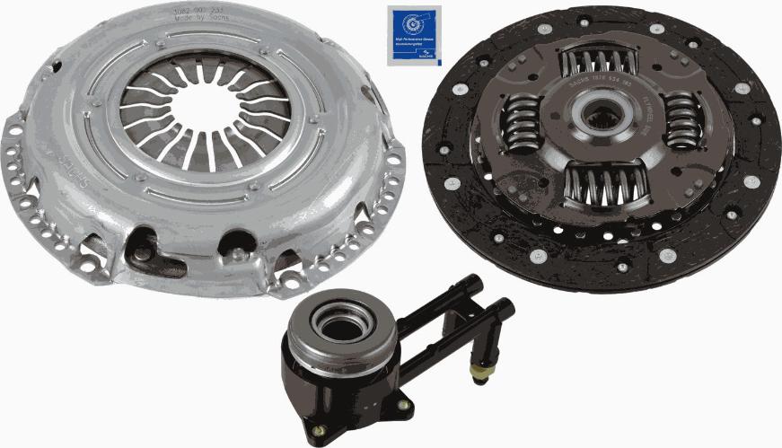 SACHS 3000 990 473 - Комплект сцепления unicars.by