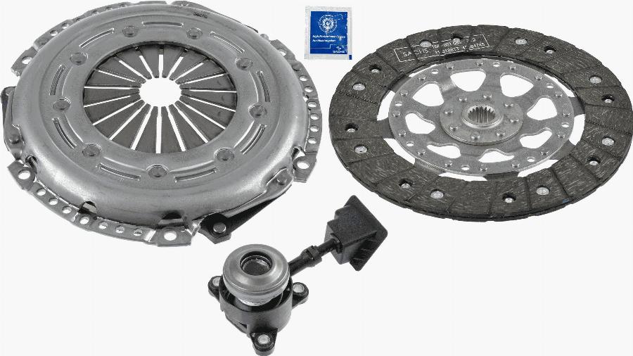 SACHS 3000 990 544 - Комплект сцепления unicars.by