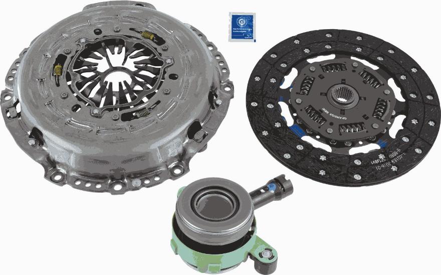 SACHS 3000 990 540 - Комплект сцепления unicars.by