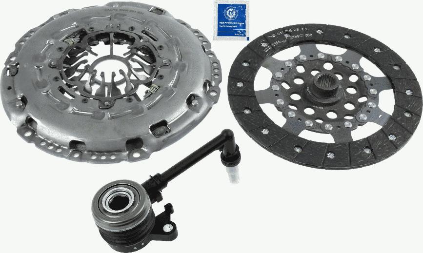 SACHS 3000 990 542 - Комплект сцепления unicars.by