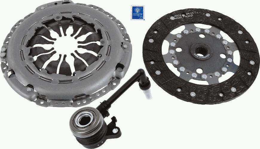 SACHS 3000 990 550 - Комплект сцепления unicars.by