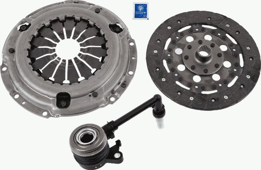 SACHS 3000 990 553 - Комплект сцепления unicars.by