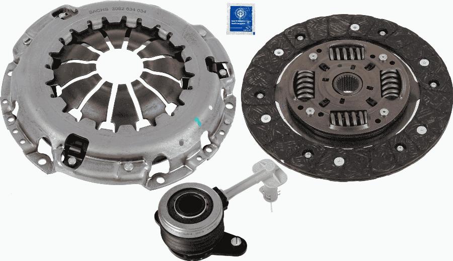 SACHS 3000 990 580 - Комплект сцепления unicars.by