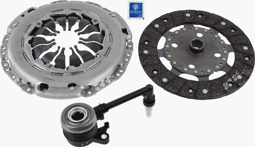 SACHS 3000 990 534 - Комплект сцепления unicars.by