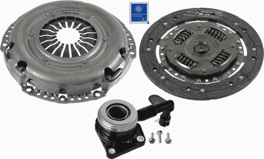 SACHS 3000 990 520 - Комплект сцепления unicars.by